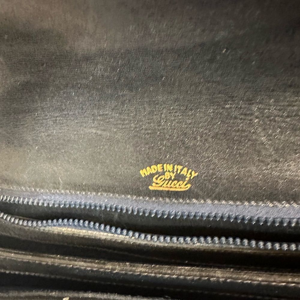 Gucci Black and Beige Blondie Shoulder Bag - Picture 6 of 12